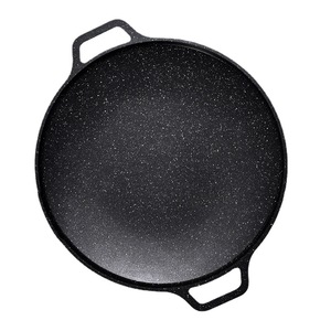 Outdoor Cast Aluminum Barbecue Pan 33cm Large Capacity Multi-Use Grilling Frying Cooking For Picnic Camping - Product Image 5