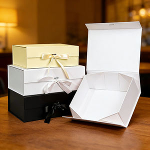 Caja de Regalo de Cartón Rígido con Logotipo Personalizado en Relieve para Almacenamiento de Relojes y Perfumes - Product Image 5