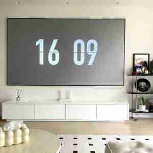 <span class=keywords><strong>Meuble</strong></span> TV minimaliste sur pied avec tiroirs <span class=keywords><strong>de</strong></span> <span class=keywords><strong>rangement</strong></span>, ensemble table basse et console multimédia pour salon - Product Image 3