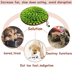 Hochwertige IQ Training Schnüffelmatte für große Hunde Haustier Fütterungsmatten tragbare Haustier-Hunde-Schnüffelmatte - Product Image 4