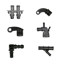 Raccord rapide de tuyau de liquide de refroidissement pour VW Golf Audi A3 Skoda Octavia SEAT Leon 1.2 1.4 TSI 5Q0122291E