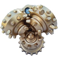 Forets triconiques diamantés de 9 7/8 pouces (152,4 mm) (IADC637) pour le forage de puits d'eau, équipement de forage par procédé de coulée