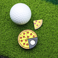 Marqueur de balle de golf en gros avec niveau à bulle intégré pour l'aide à la lecture du putting green et outil de lecture d'alignement haute précision