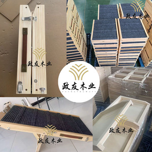 Rampa para Perros Plegable de Madera, Ajustable en Altura, Antideslizante y Resistente, <span class=keywords><strong>Escaleras</strong></span> para Perros, Rampa para Mascotas Mejorada para Sofá - Product Image 2