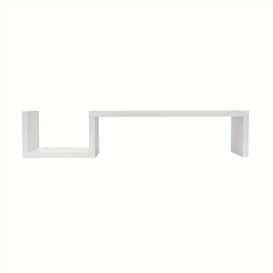 <b>Wall</b> <b>Mounted</b> <b>Shelf</b> Rectangle Multi Layer Storage Rack For Living Room Background Decoration - Product Image 1
