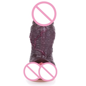 Condón Reutilizable, Funda para Pene, Anillo para Pene de Goma para Agrandamiento Masculino y Retraso de la Eyaculación - Product Image 5