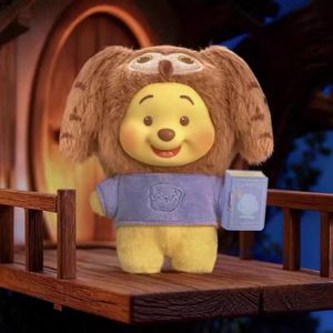 100% Autentico 6 Pezzi/Scatola <span class=keywords><strong>Winnie</strong></span> <span class=keywords><strong>the</strong></span> <span class=keywords><strong>Pooh</strong></span> Serie <span class=keywords><strong>di</strong></span> Libri Illustrati con Animali Bambole in Vinile Peluche Scatola Misteriosa Portachiavi Decorativo Charm per Borse Giocattolo - Product Image 3