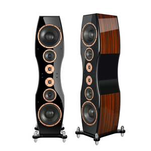 Haut-parleur de sol double haute fidélité 10 pouces Gl-022 avec éclairage LED RGB 400W pour home cinéma Reckon Audio - Product Image 2