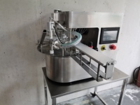 Machine intégrée de remplissage et de bouchage automatique de table rotative de bureau, facile à utiliser, pour liquides alimentaires, sachets à bec verseur en papier