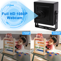 1080P Global Shutter Web Kamerası 90fps Renkli Bozulmasız Geniş Açılı Bilgisayar Kamerası Yüksek Hızlı Algılama için UVC USB20 Kamera