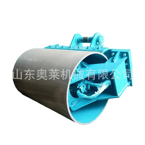 Huanjun Excavator Hydraulic Vibratory Rammer 100kg Vertical <b>Roller</b> Compactor For Soil Compaction - Product Image 1
