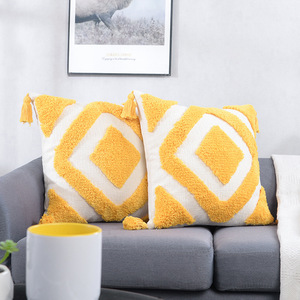 Taie d'oreiller bohème en peluche groupée <span class=keywords><strong>coussin</strong></span> canapé salon housse de <span class=keywords><strong>coussin</strong></span> taie d'oreiller personnalisée pour salon chambre canapé - Product Image 2