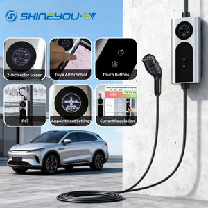 Vente en gros uniquement - Chargeur mural certifié Shineyou <span class=keywords><strong>Wallbox</strong></span> <span class=keywords><strong>pour</strong></span> <span class=keywords><strong>Tesla</strong></span> Type1 Type2 Gb T avec protection contre la surchauffe IP67 CE RoHS - Product Image 6