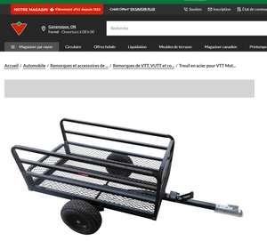 Chariot utilitaire pour VTT en acier robuste - Product Image 6
