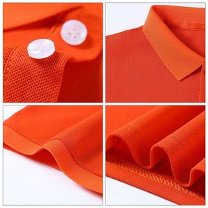 Wholesale Custom Men's Short Sleeve Golf Casual Polos Cotton <b>T</b>-Shirts with Embroidered Logo Print Advertisement Promotion - Product Image 4