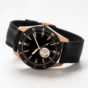 Montre-bracelet automatique pour homme avec verre minéral bombé 10 ATM OEM - Product Image 3
