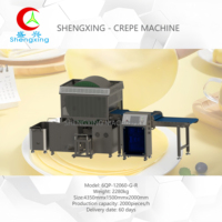 Machine automatique Shengxing pour la fabrication de crêpes aux œufs, de gâteaux mille-feuilles et de galettes