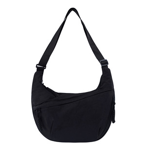 Bolso Bandolera de Nylon Sencillo para Mujer, Bolso de Hombro Versátil Tipo Dumpling con Logotipo Personalizable, Riñonera con Logotipo Personalizado - Product Image 6