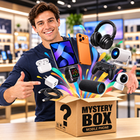 Kotak Misteri Ponsel dengan Speaker Portabel, Headphone, Kamera Aksi, Smartwatch, Dapat Diperoleh Secara Acak untuk Grosir dan Resale