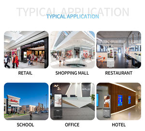 Distributeur de Gel <span class=keywords><strong>automatique</strong></span> à écran Lcd, lustre publicitaire pour le spectacle Public, pièces de rechange gratuites, 32 pouces, TFT - Product Image 6