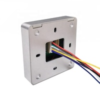 Lecteur RFID NFC 13,56 MHz à montage fixe, scanner de codes-barres 1D, codes QR 2D et Datamatrix avec RS485, RS232, USB, Wiegand pour serrure de porte