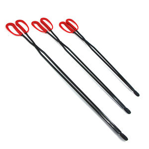 Pince de ramassage sanitaire à manche allongé, à embout plat, pour débris, charbon et ordures ménagères, en fer, de style ancien, pour l'assainissement - Product Image 1
