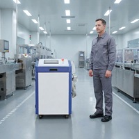 Nettoyeur laser à fibre CNC industriel continu portable économique 1500W 2000W 3000W pour élimination de la rouille