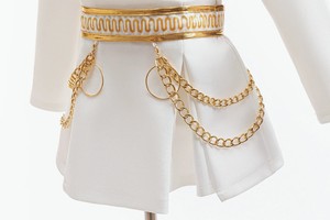 Costume di Alta Qualità per Cosplay di Anime Kpop Demon Hunter Mira Rumi Zoey, Uniforme Bianca da Palcoscenico per Bambine per <span class=keywords><strong>Halloween</strong></span> - Product Image 6