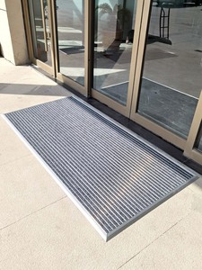 Tapis de sol antidérapant lavable en aluminium, 2 cm <span class=keywords><strong>d</strong></span>'épaisseur, imperméable, adapté aux animaux domestiques, facile à nettoyer, pour entrées commerciales (hôtels, centres commerciaux) - Product Image 6