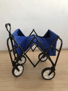 FW0201 पोर्टेबल तह जाने हाथ गाड़ियां उपयोगिता वैगन के लिए समुद्र तट यात्रा और डेरा डाले हुए और शॉपिंग उपकरण गाड़ी - Product Image 3