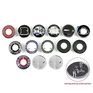 Écusson de <span class=keywords><strong>capot</strong></span> pour <span class=keywords><strong>Mercedes</strong></span> Benz, type carte à aiguille, étiquette plate, étiquette épi de blé, compatible avec les classes C, CLA, CLS, CLK, GLA. - Product Image 1