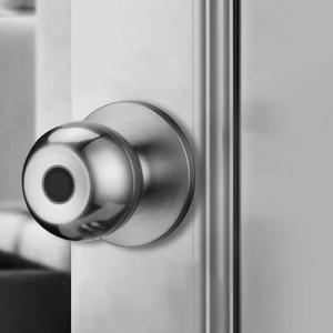 图雅Tlock数字智能旋钮门锁应用远程电子旋钮-用于钢玻璃门存储卡指纹密码访问 - Product Image 4