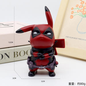 HY 2026 Nuevo Juguete Coleccionable, Superhéroe de Anime, Figura Decorativa de PVC para Escritorio, Modelo de Personaje Deadpool, Juguete de PVC para Niños - Product Image 6