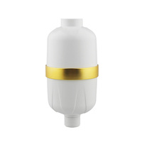 Cartouche de remplacement pour filtre de douche, charbon actif, réduit les métaux lourds, purifie l'eau, design moderne, facile à utiliser