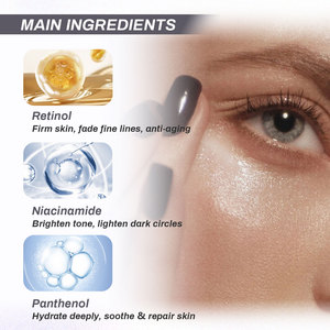 Potente Crema <span class=keywords><strong>Contorno</strong></span> <span class=keywords><strong>de</strong></span> <span class=keywords><strong>Ojos</strong></span> con Retinol Personalizada <span class=keywords><strong>de</strong></span> Fábrica, Reduce las Líneas Finas y las Ojeras, Estimula la Síntesis <span class=keywords><strong>de</strong></span> Colágeno - Product Image 2