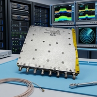 Diviseur de puissance à performances exceptionnelles, répartiteur 8 voies GHPD8S-2-8G, faible VSWR, diviseur de puissance RF 1 à 8, fiable, direct usine