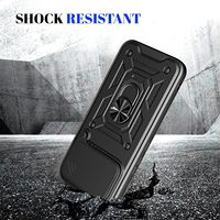 Étuis de téléphone portable magnétiques avec objectif de caméra coulissant pour Xiaomi Redmi Poco F8 Pro Ultra K90 Pro Max, avec béquille et protection antichoc