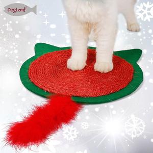 Joyeux Noël Chat <span class=keywords><strong>Griffoir</strong></span> Jouet Pour Animaux De Compagnie <span class=keywords><strong>Griffoir</strong></span> Tapis - Product Image 3