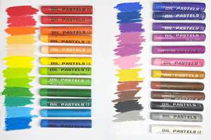 Juego de Pasteles al Óleo y Crayones al Óleo en Caja, 48 Colores Surtidos - Product Image 2