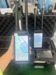 Портативный широкополосный радиочастотный детектор для обнаружения БПЛА/FPV на больших расстояниях, азимутное позиционирование, надежный инструмент для обеспечения общественной безопасности - Product Image 3