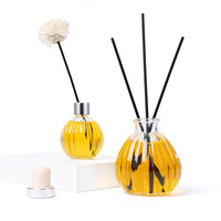 Nouveau Design Unique Home Luxury 50 Ml 120ml Diffuseur de parfum Bouteille en verre Parfum vide et emballage