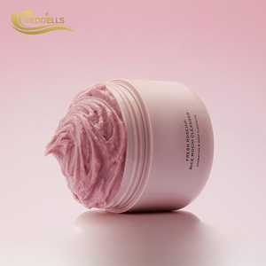 Exfoliante Corporal, Compra al por Mayor Productos Coreanos, Exfoliante en Cubos de Azúcar, Frascos Negros Vacíos de 8oz, Envase para Exfoliante Corporal Blanqueador - Product Image 1