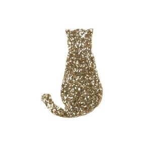 Nouvelle mini-patch brodé thermocollant avec paillettes, motifs Chat, Ours, Nœud papillon, Rose, Cerise pour la décoration de vêtements, chapeaux et sacs - Product Image 5