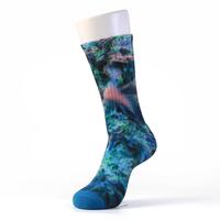 En gros Personnalisé Imprimé Sport Sublimation Chaussettes de Sport