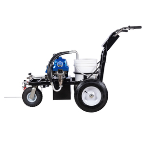 آلة طلاء خطوط الطرق تعمل بالمحرك ES1000 72 فولت-20 أمبير، جهاز رش بدون هواء لرسم الخطوط بتدفق 3 لتر/دقيقة - Product Image 2