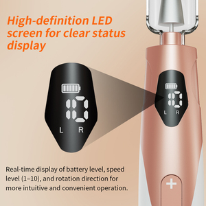 Lima Eléctrica Portátil Recargable Ligera para Uñas, Herramienta Profesional de Manicura y Pedicura para el Hogar y Salón - Product Image 3