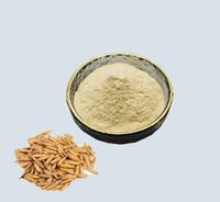 Extrait végétal de qualité alimentaire, poudre de bêta-glucane d'avoine 80% vitamines, certifié Halal/Kosher, favorise une alimentation saine, en vrac (fût/bouteille)
