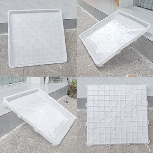 Plastic Drying Tray 700 Square Single Compartment <b>Stackable</b> For Food Storage - Product Image 1