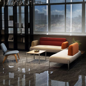 वाणिज्यिक रिसेप्शन सोफा एकाधिक संयोजन प्रतीक्षा सोफे होटल लॉबी सोफे मॉड्यूलर सोफे मॉड्यूलर सोफे हॉल बैठने सोफा - Product Image 1