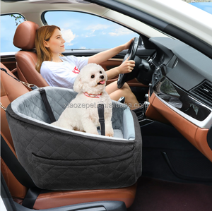 Con Chó Nhỏ Mô Hình Rắn Xe Pet Ghế Sau Bìa Có Thể Tháo Rời Có Thể Giặt Oxford Booster Seat An Toàn Dây Xích Túi Lưu Trữ Giường Vật Nuôi Sofa - Product Image 2
